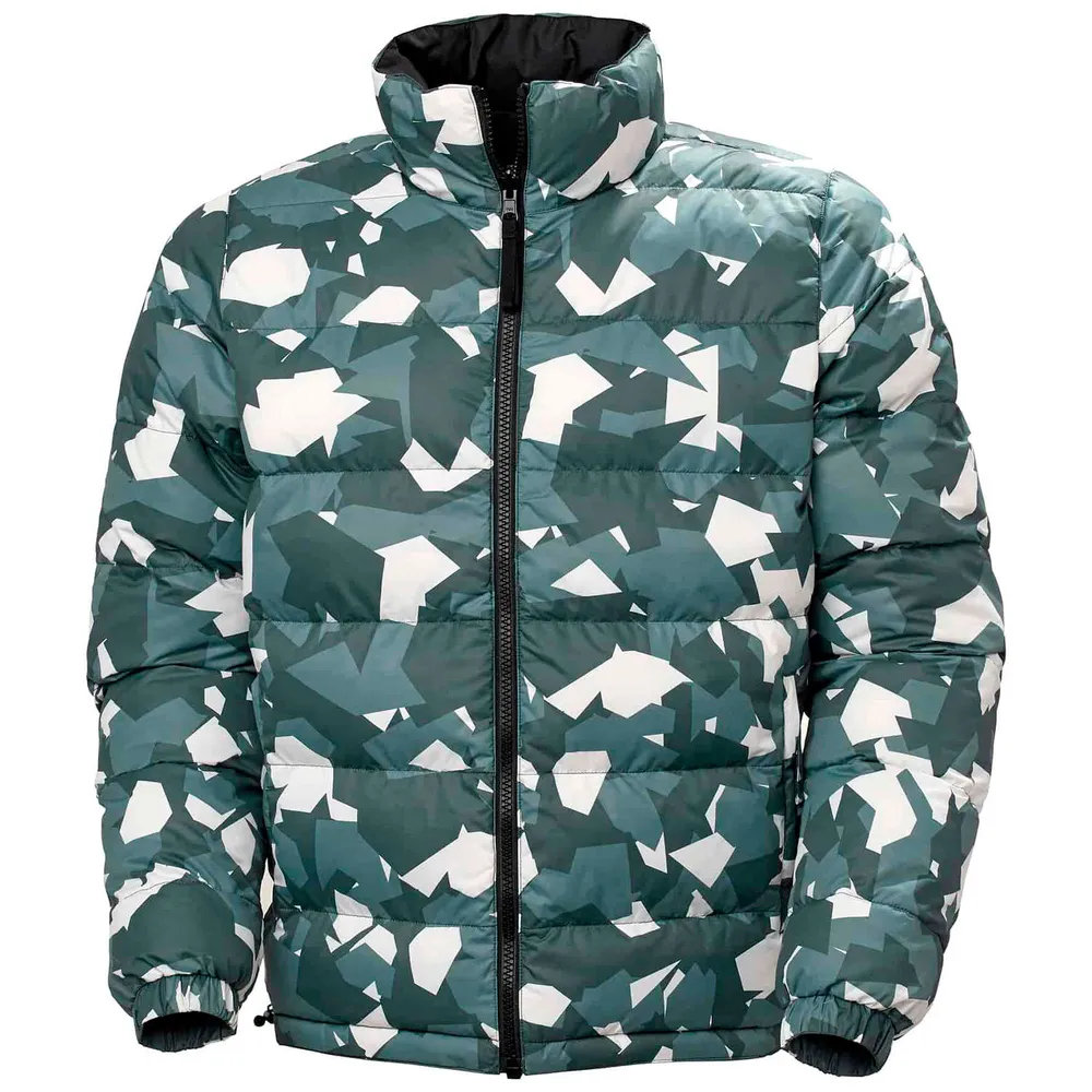 Пуховик Helly Hansen ACTIVE REVERSIBLE JACKET AOP для мужчин, S, синий