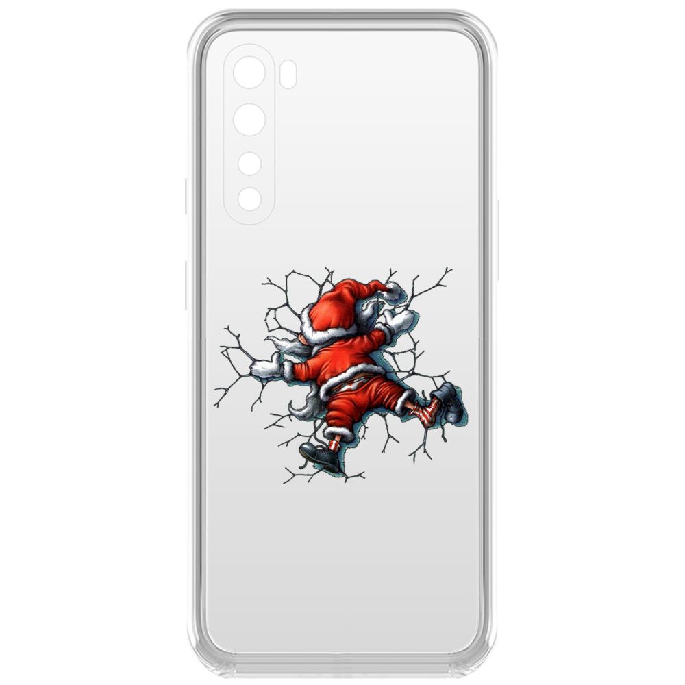 фото Чехол-накладка krutoff clear case после праздника для oneplus nord