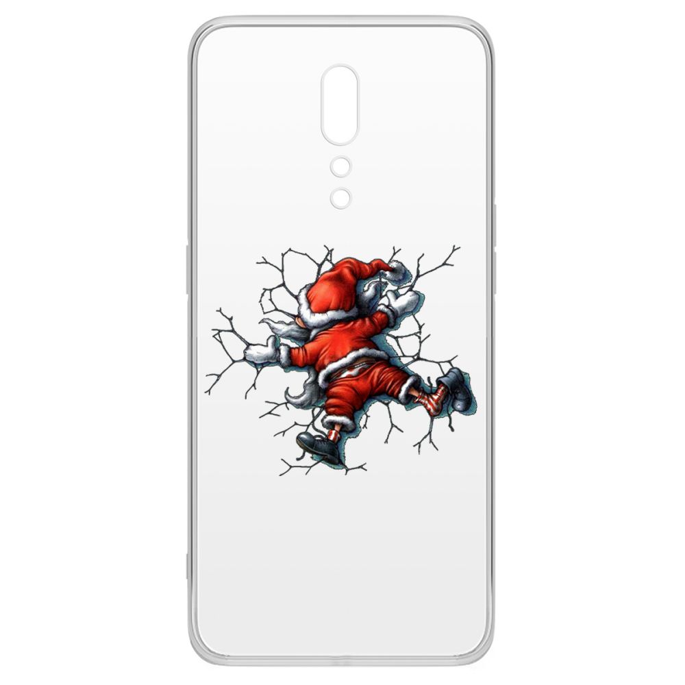 фото Чехол-накладка krutoff clear case после праздника для oppo reno z