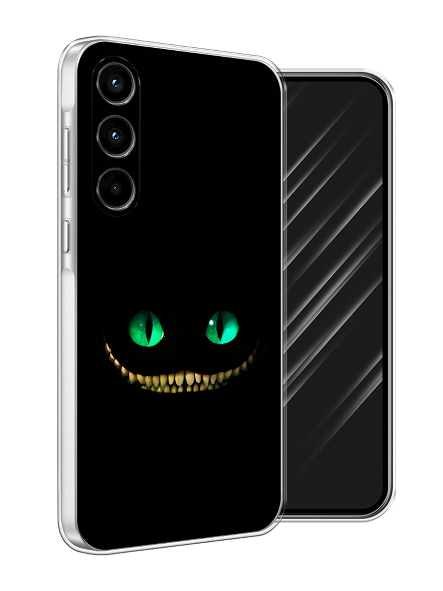 

Чехол Awog на Samsung Galaxy A35 5G "Зеленоглазый чеширский кот", Черный, 2109350-1