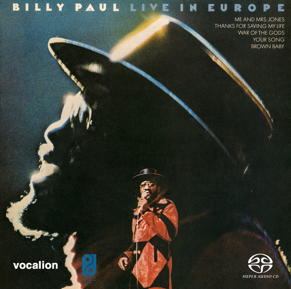 Billy Paul ?– Live In Europe Limited Edition (1 SACD)
