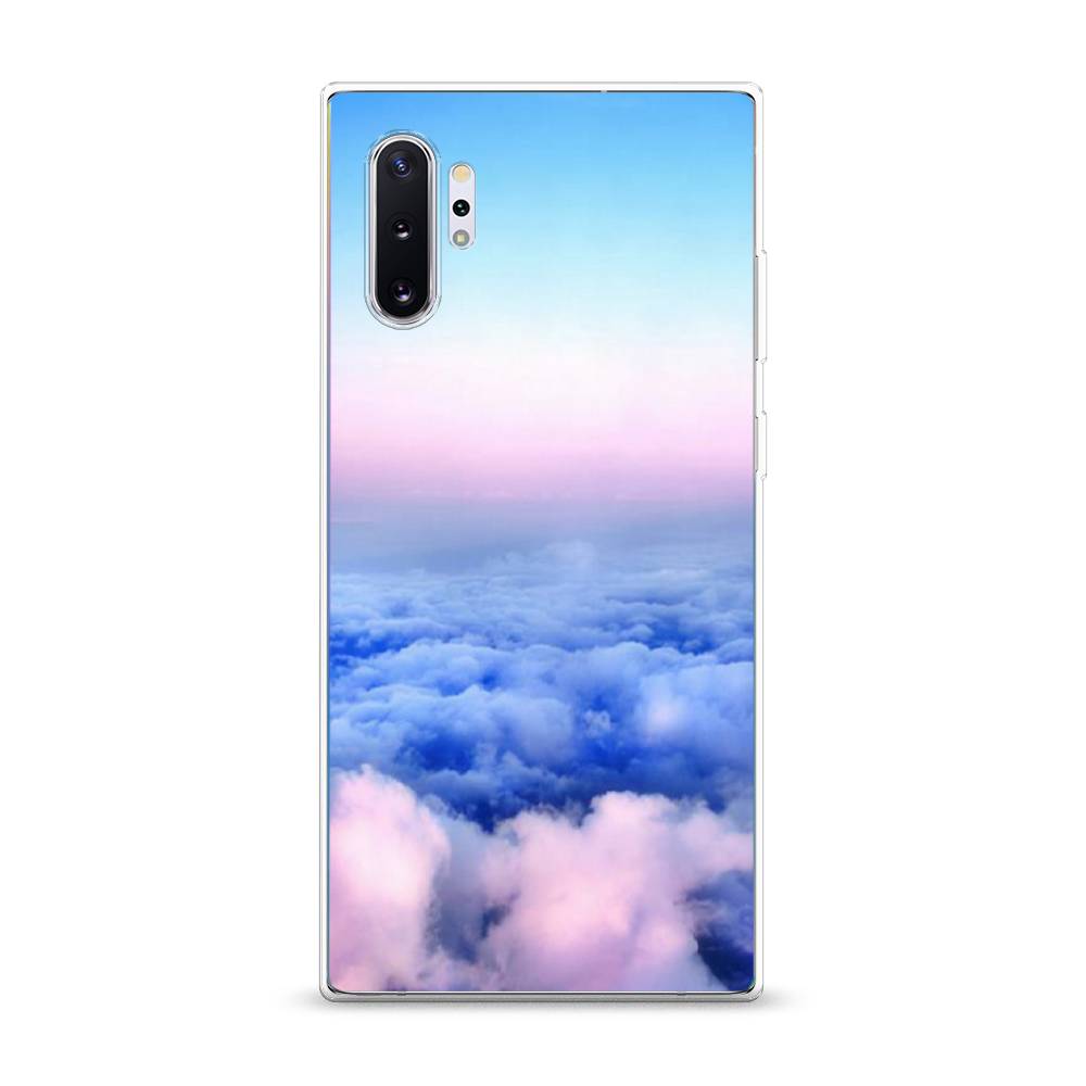 

Чехол Awog на Samsung Galaxy Note 10 + "Облака", Разноцветный, 28550-4