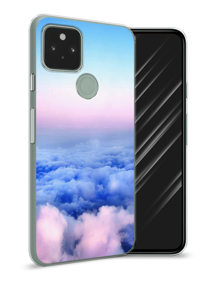 

Чехол Awog на Google Pixel 5A "Облака", Разноцветный, 271050-4