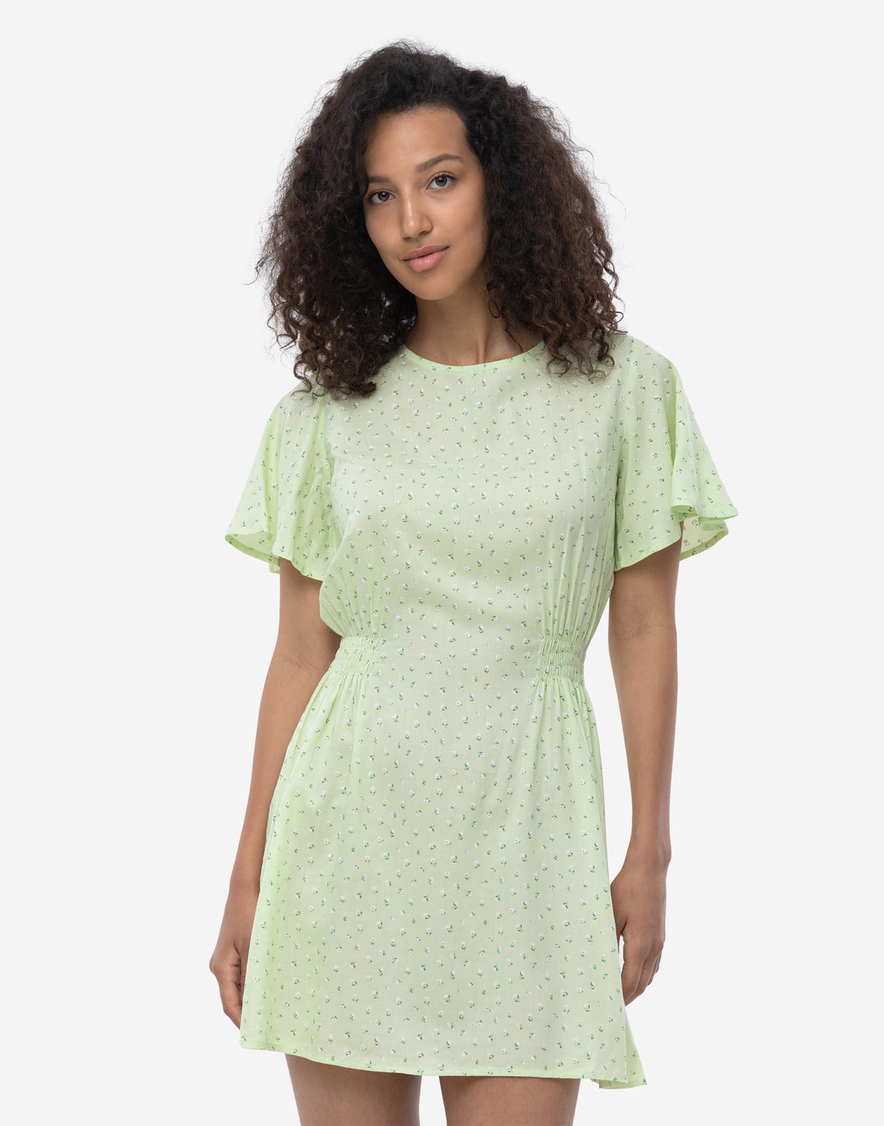 Платье женское Gloria Jeans GDR025700 зеленое XS