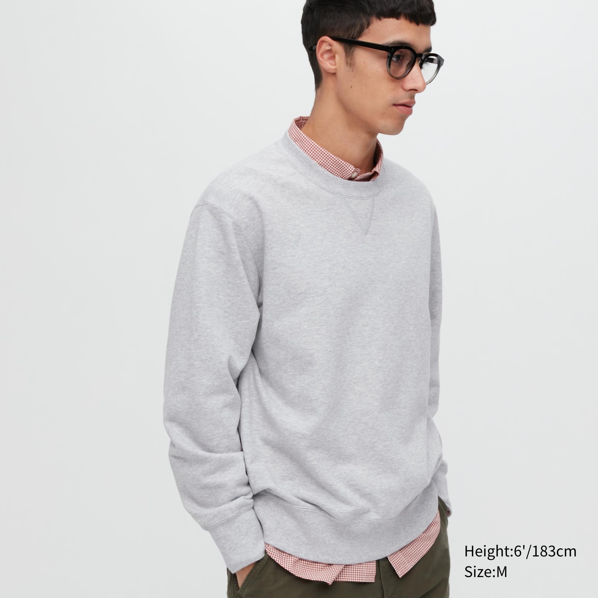 

Лонгслив мужской UNIQLO 450185COL05 серый XS (доставка из-за рубежа), 450185COL05