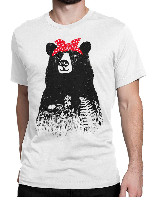 

Футболка мужская Dream Shirts Медведь белая XS, Белый, Медведь