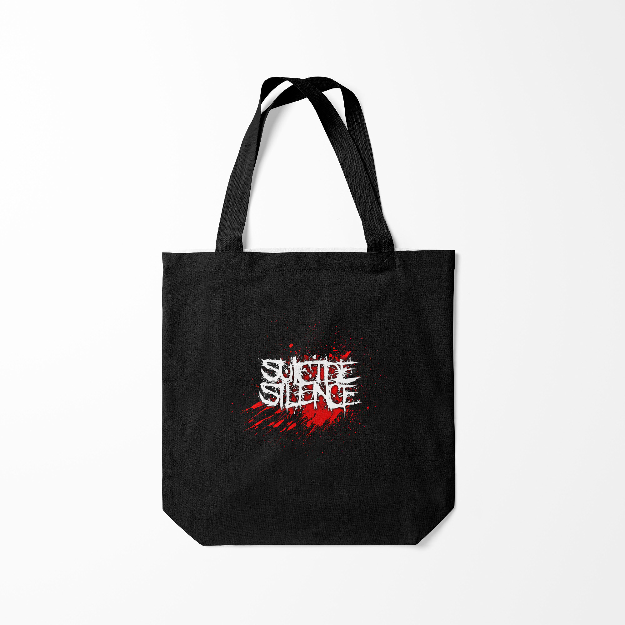

Сумка шoппер унисекс Burnettie Suicide Silence, черный, Suicide Silence