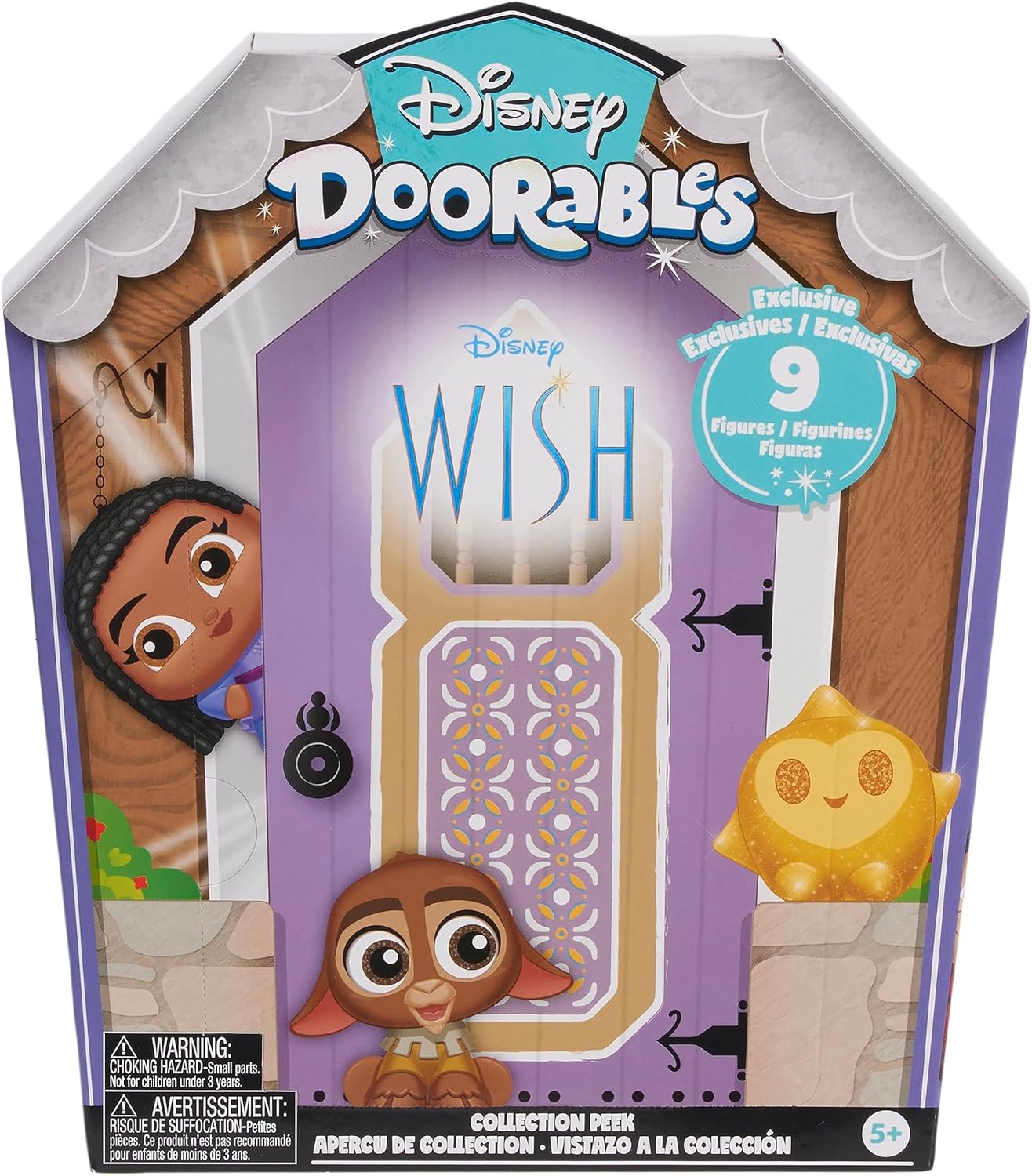 

Набор фигурок 9 шт Doorables Дисней Wish Заветное желание