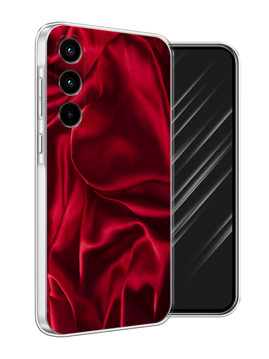 

Чехол Awog на Samsung Galaxy A35 5G "Текстура красный шелк", 2109350-1