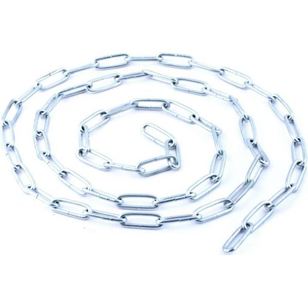 

Цепь Fixbox DIN 763, дл. звено, 4 мм, белый цинк, 1.2 м 204540