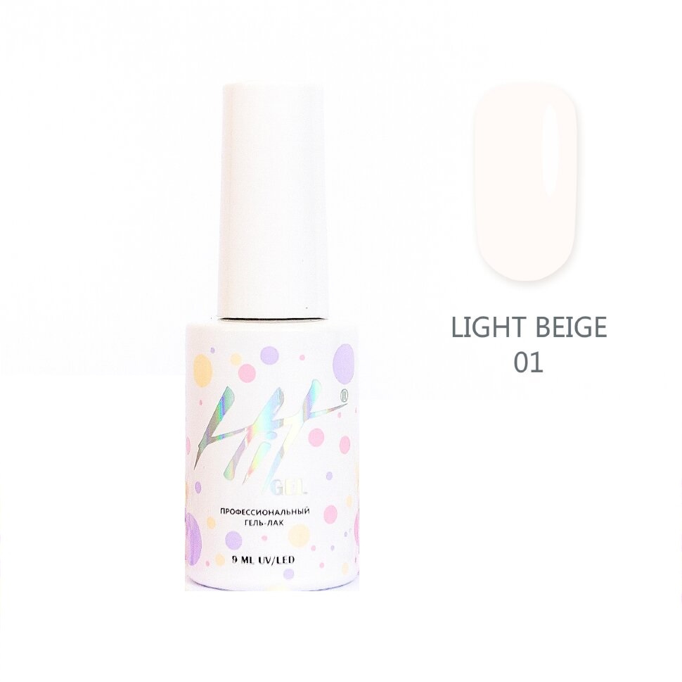 

Гель-лак HIT Gel Light Beige №01