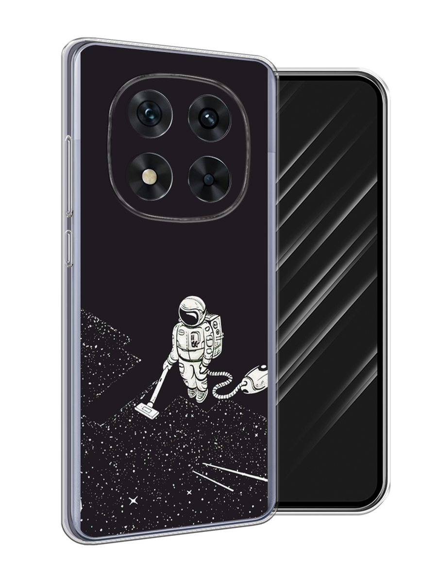

Чехол Awog на Xiaomi Redmi Note 14 Pro 5G "Космонавт с пылесосом", Белый, 323950-1