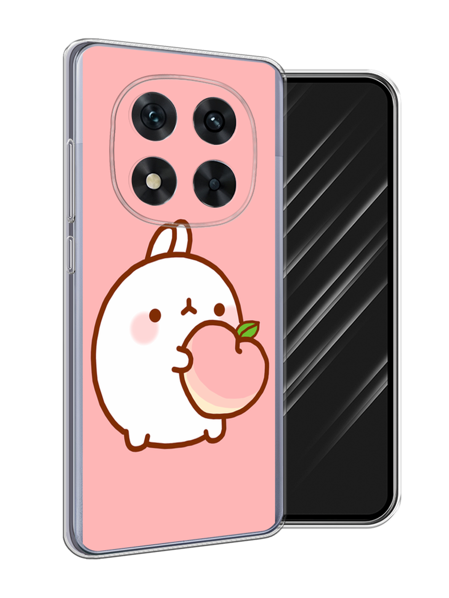 

Чехол Awog на Xiaomi Redmi Note 14 Pro 5G "Кролик с персиком", Розовый;бежевый, 323950-1