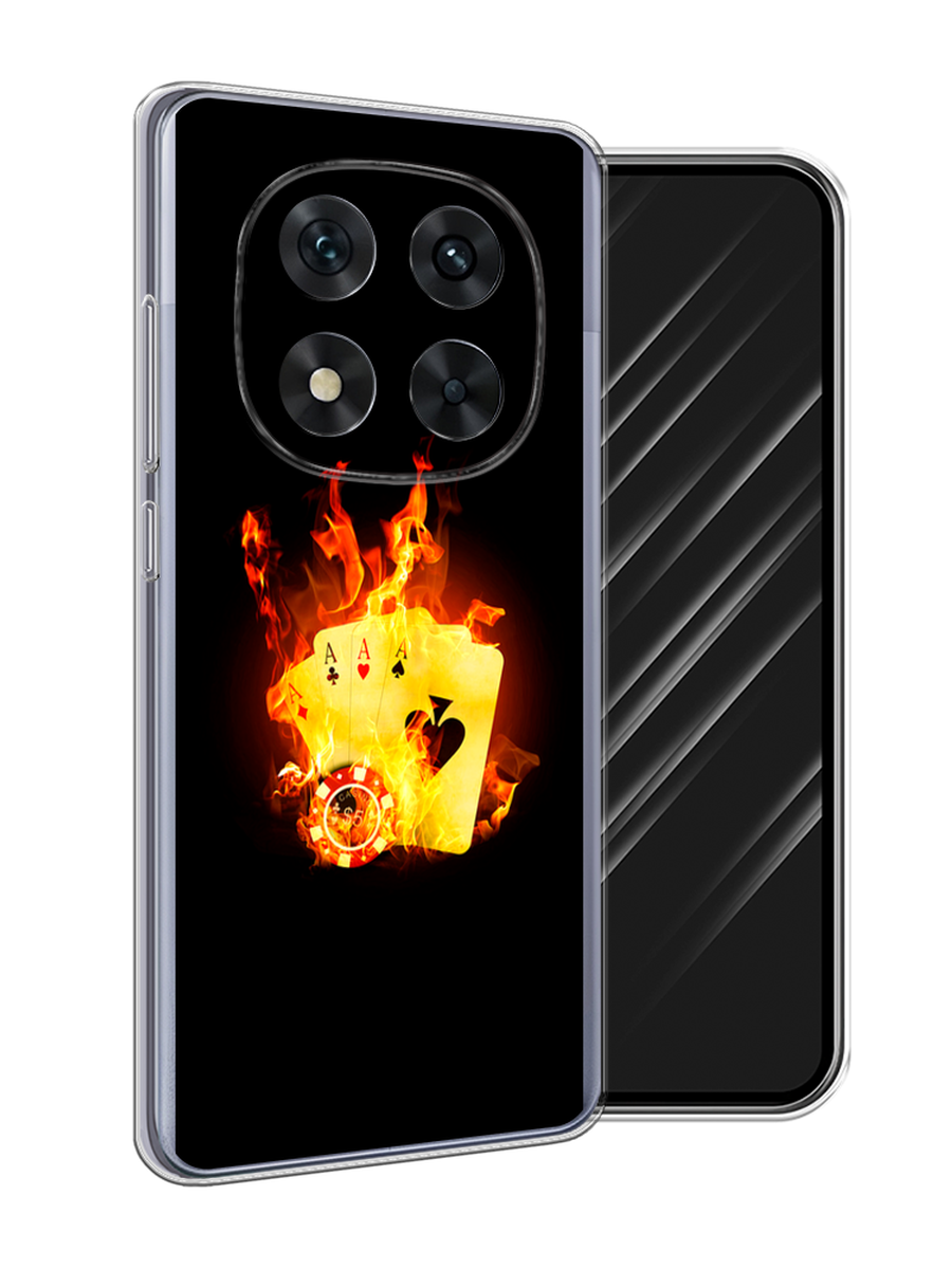 

Чехол Awog на Xiaomi Redmi Note 14 Pro 5G "Горящие карты", Черный;оранжевый, 323950-1