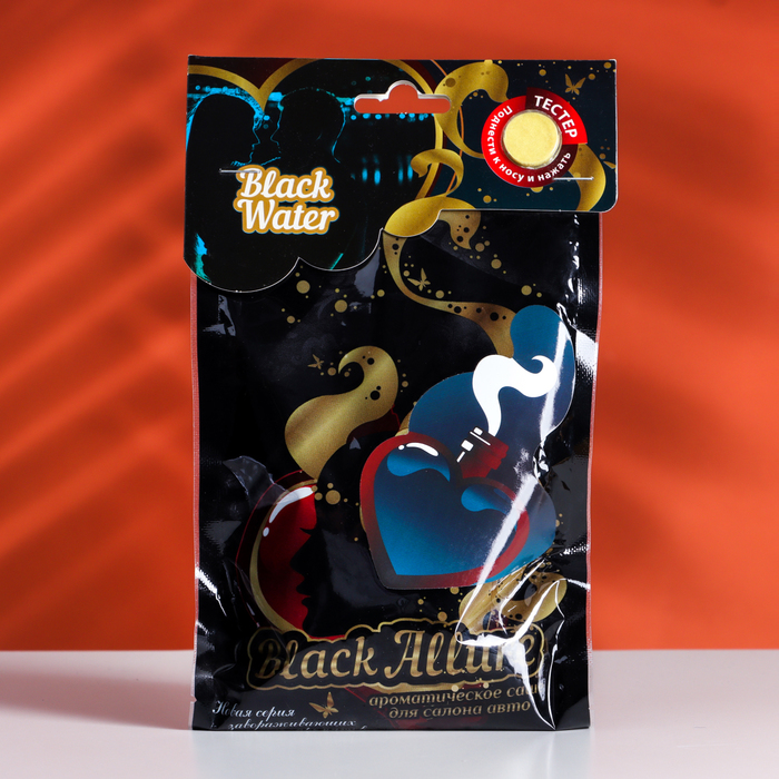 

Ароматическое саше под сиденье FOUETTE Black Water, BAL-04, Черный