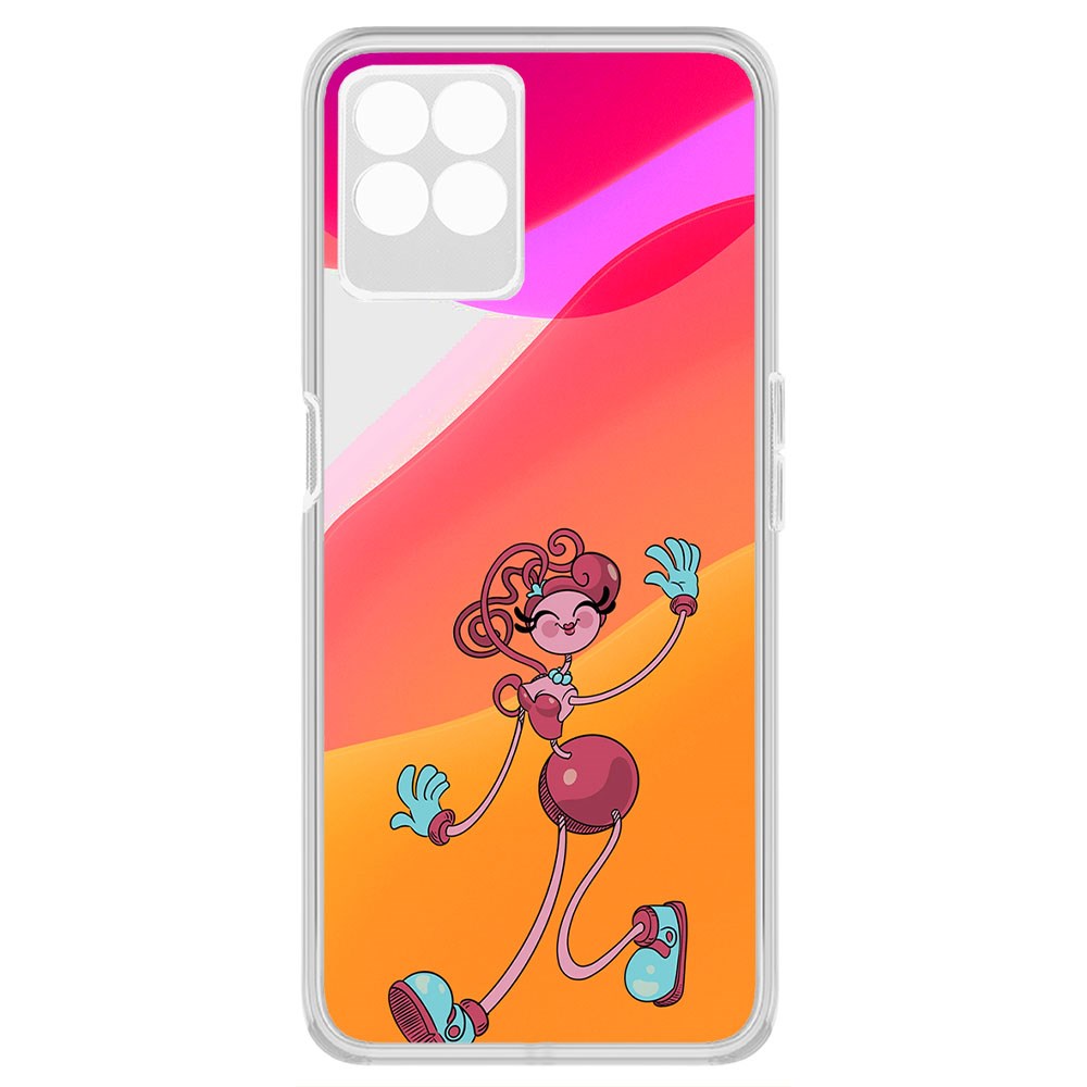 

Чехол-накладка Krutoff Clear Case Хаги Ваги - Мама Длинные Ноги для Realme 8i