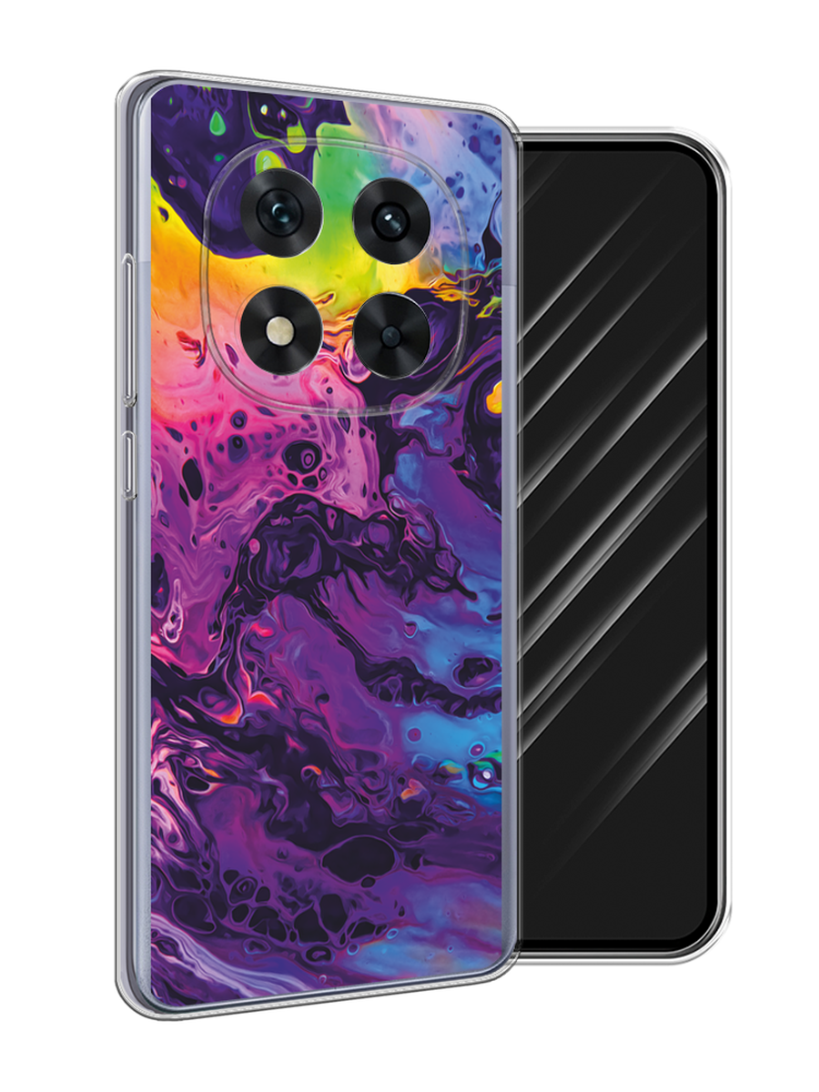 

Чехол Awog на Xiaomi Redmi Note 14 Pro 5G "ACID fluid", Бордовый, 323950-1