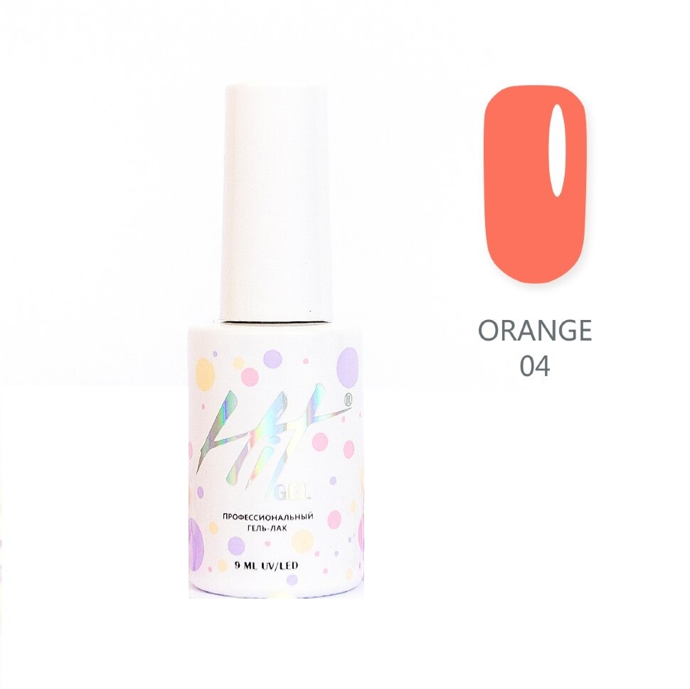 

Гель-лак HIT Gel Orange №04