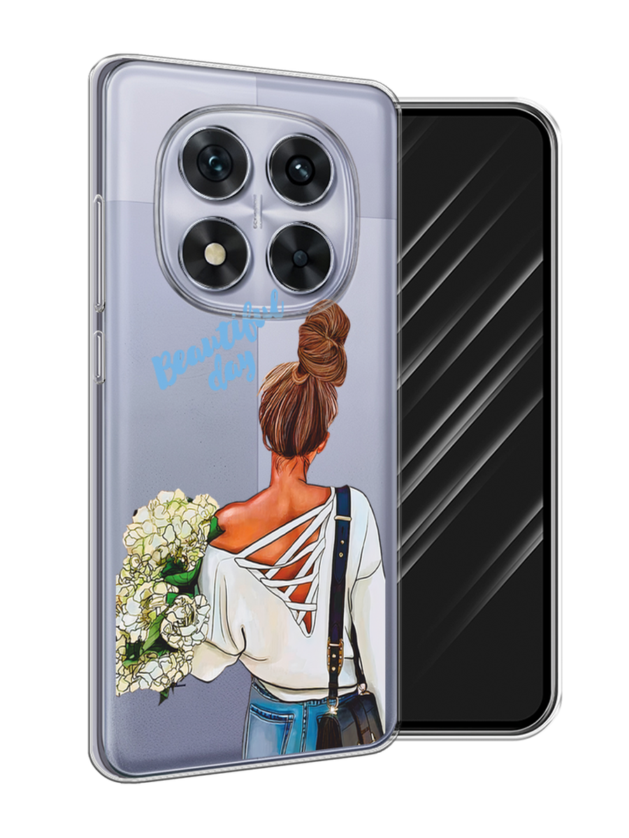 

Чехол Awog на Xiaomi Redmi Note 14 Pro 5G "Beautiful day vector", Коричневый;белый;зеленый, 323950-1