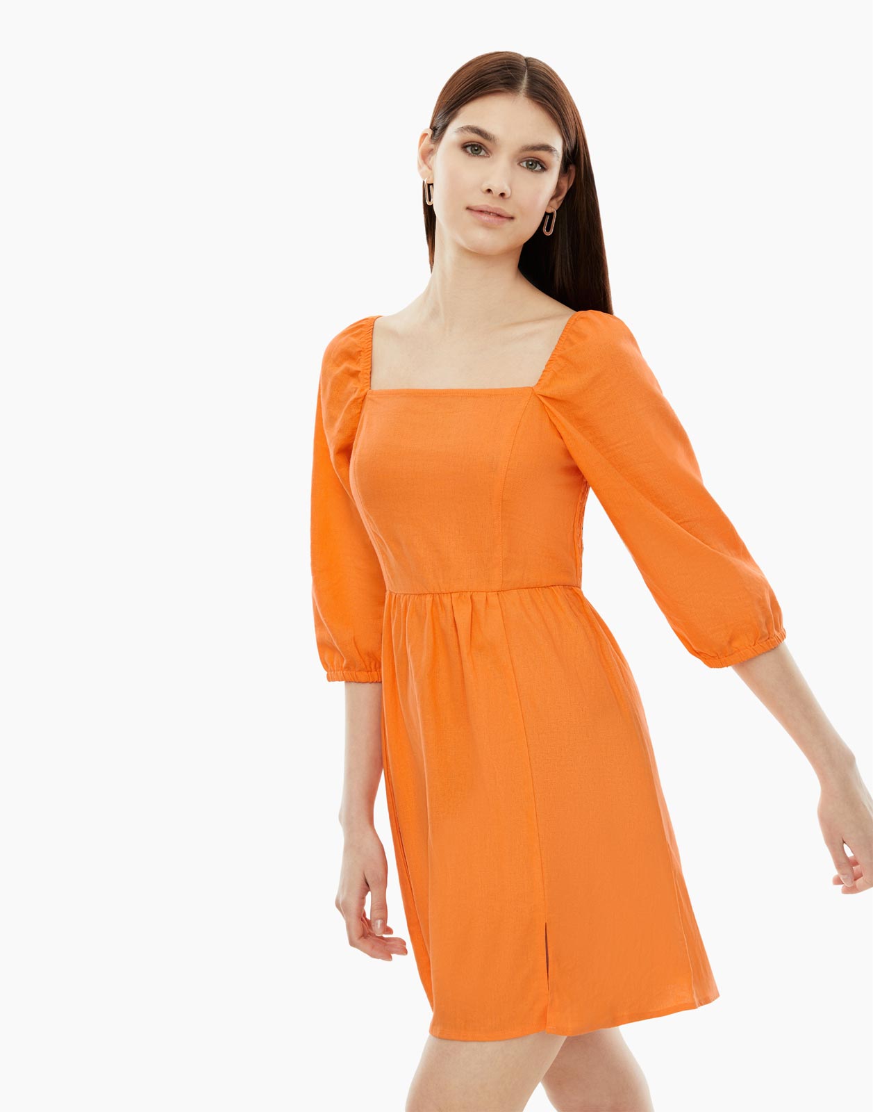 

Платье женское Gloria Jeans GDR025993 оранжевое XL, Оранжевый, GDR025993