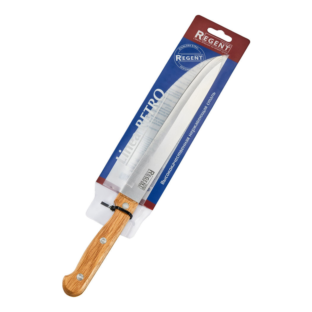 

Кухонный нож Regent Inox Linea Retro 265 мм