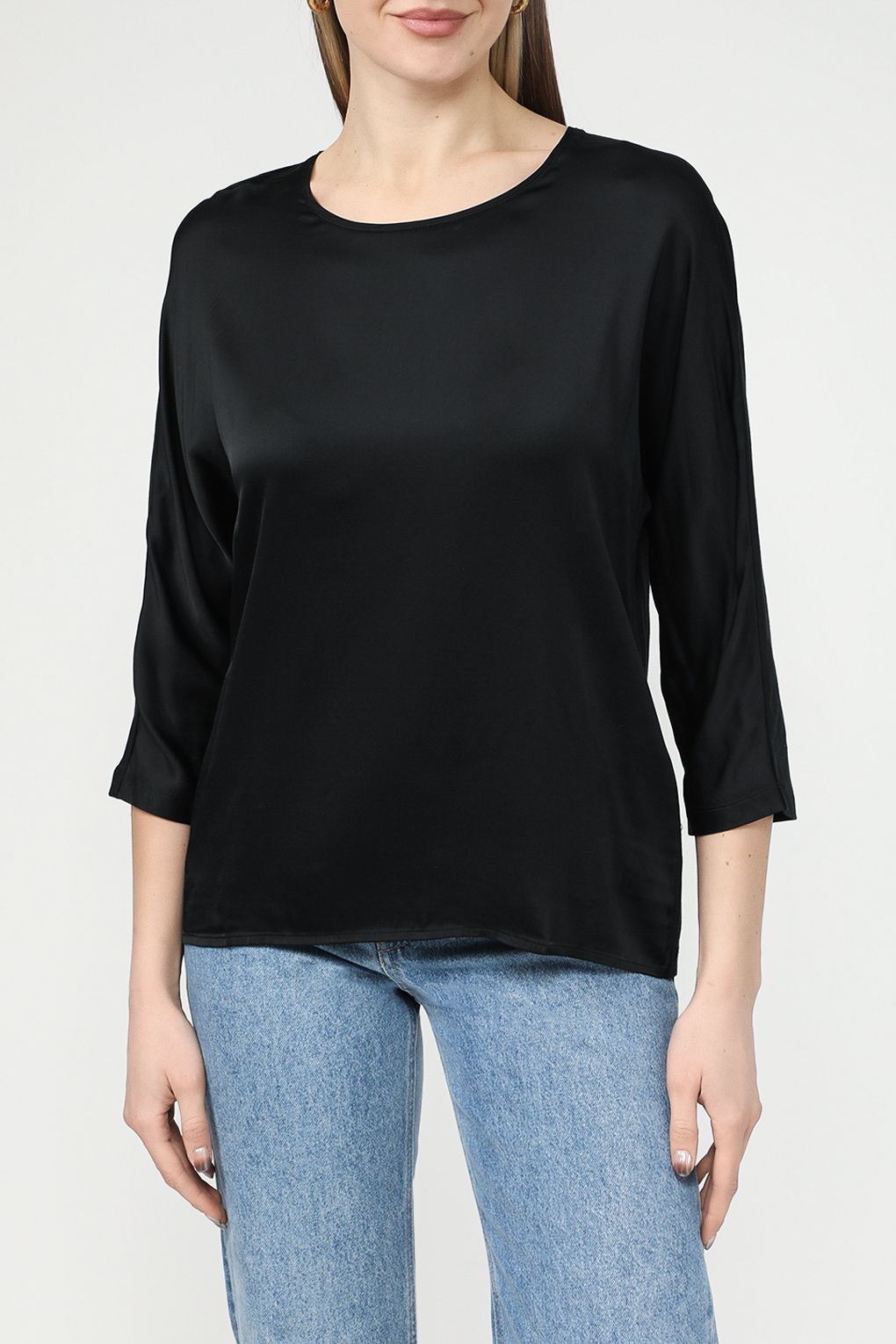 

Блуза женская Gerry Weber 270229-35033 черная 42, Черный, 270229-35033