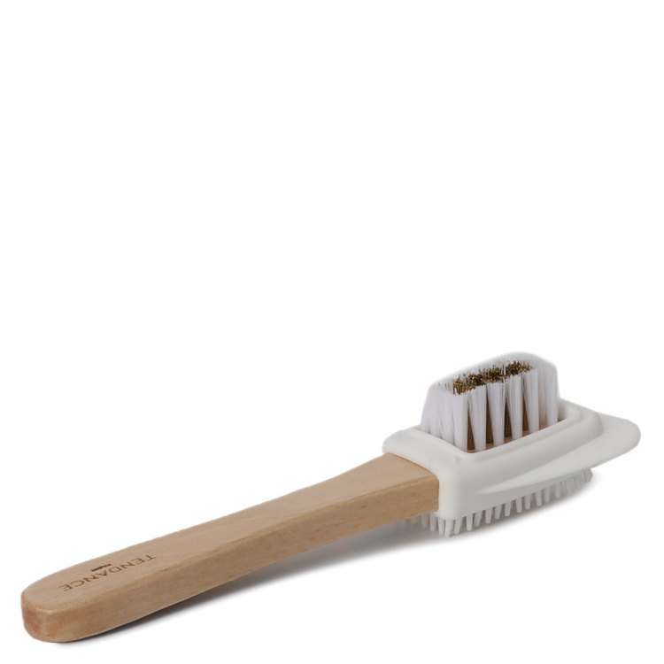 

Набор щеток для обуви унисекс Tendance wooden brush+PP brass+TPR бежевый, wooden brush+PP brass+TPR