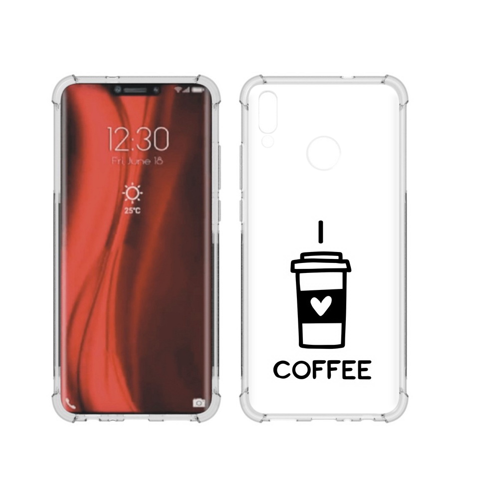 

Чехол MyPads Tocco для Honor 8X Я люблю кофе (PT118984.69.206), Tocco