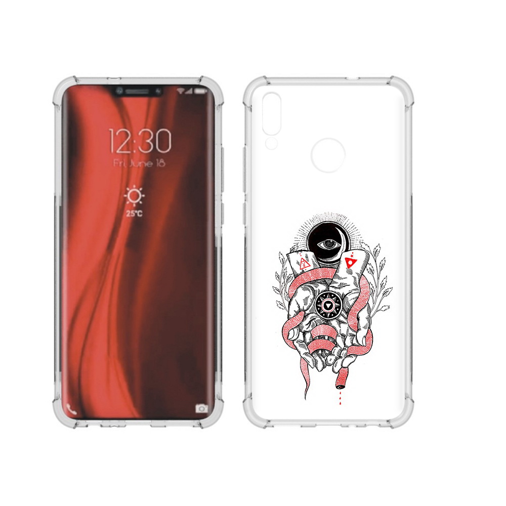 

Чехол MyPads Tocco для Honor 8X абстрация связанные руки (PT118984.69.213), Tocco