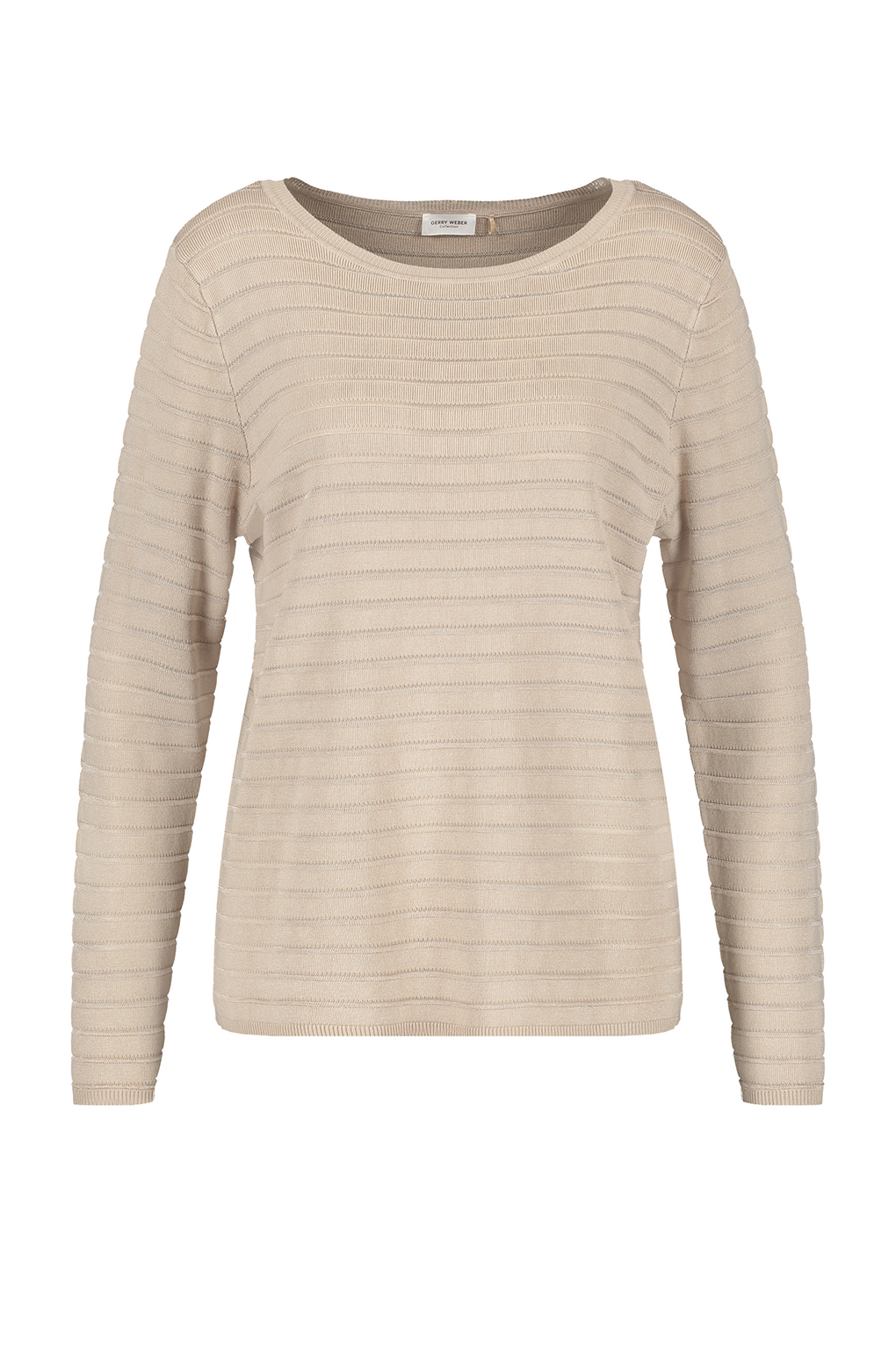 

Джемпер женский Gerry Weber 271007-35702 бежевый 44, 271007-35702