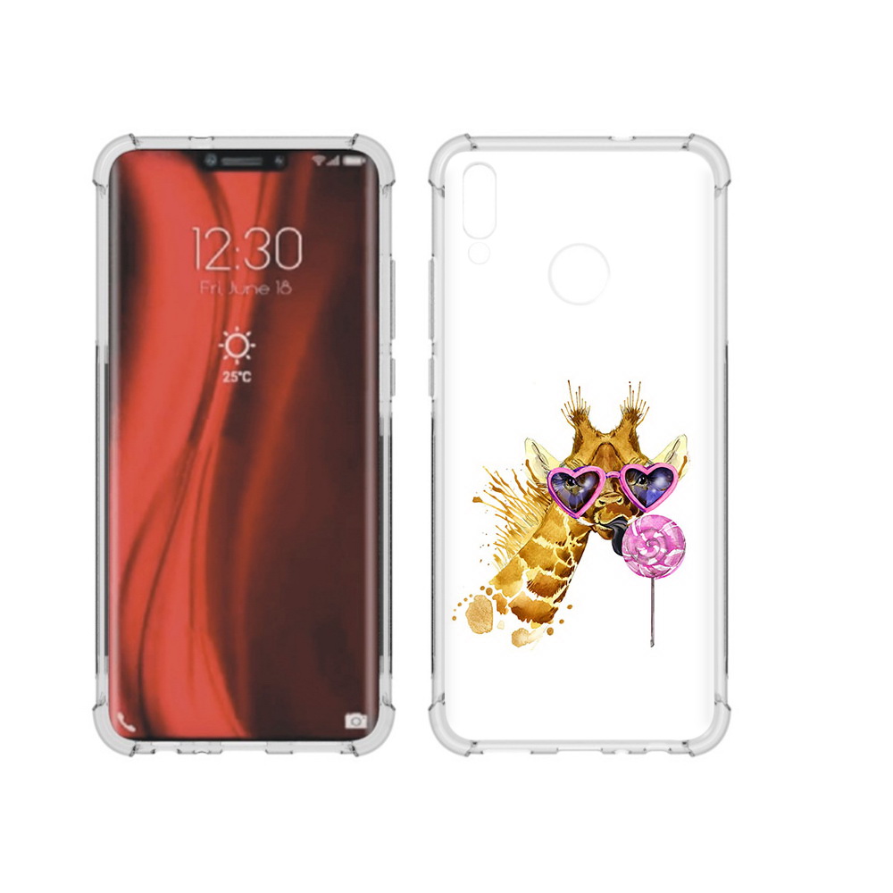 

Чехол MyPads Tocco для Honor 8X акварельный жираф (PT118984.69.217), Tocco