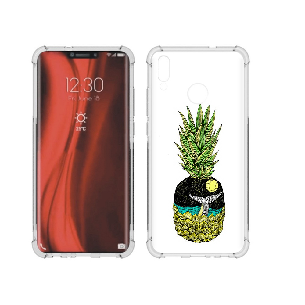 

Чехол MyPads Tocco для Honor 8X ананас с китом (PT118984.69.220), Tocco