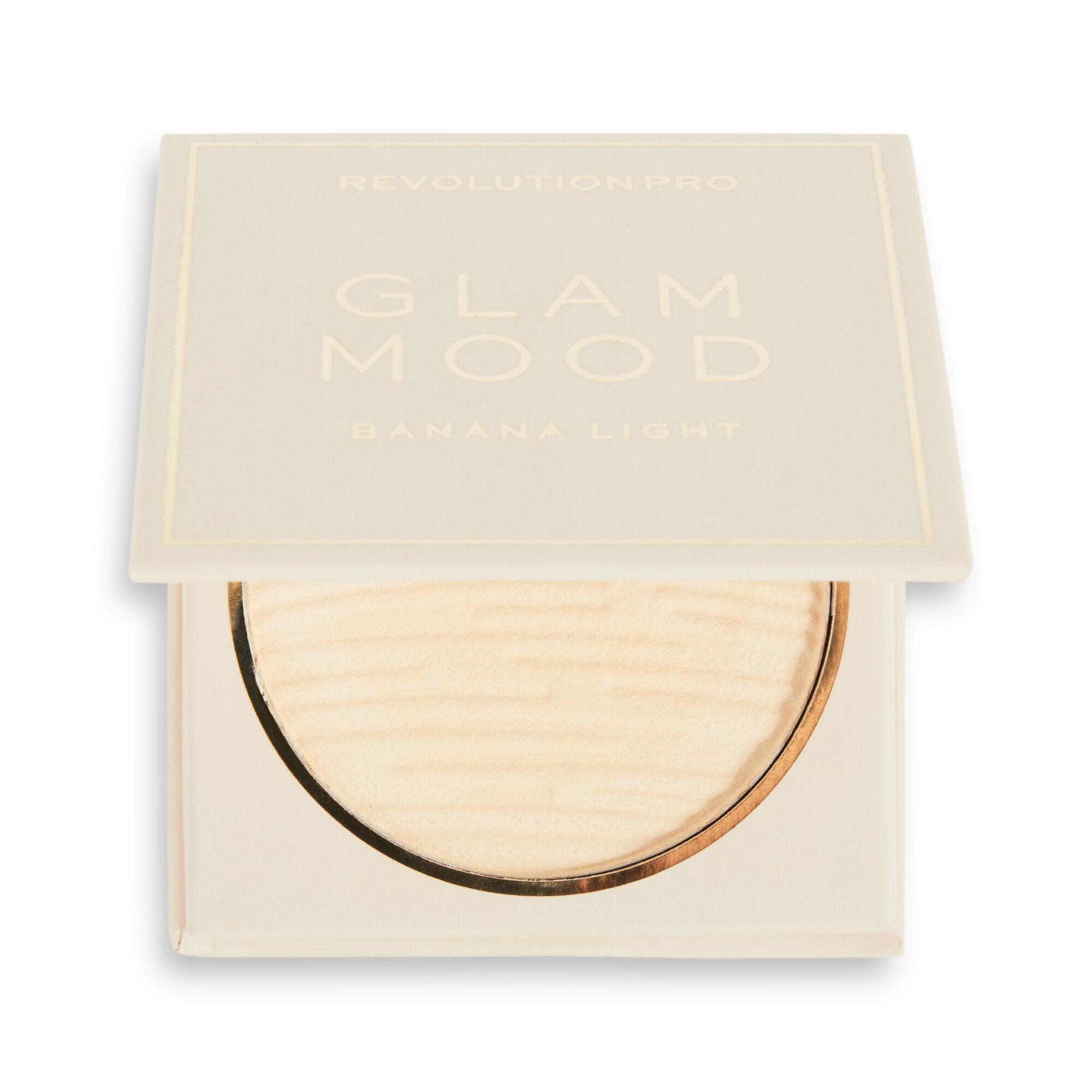 фото Пудра компактная revolution pro glam mood pressed powder, banana light