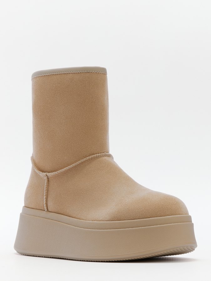 

Угги женские Tendance YS-38117-72 бежевые 39 EU, Бежевый, YS-38117-72