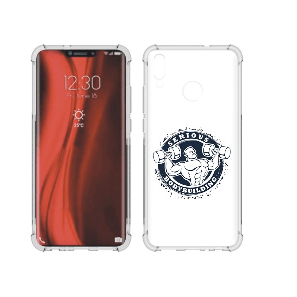 

Чехол MyPads Tocco для Honor 8X бодибилдинг воля к победе (PT118984.69.231), Tocco