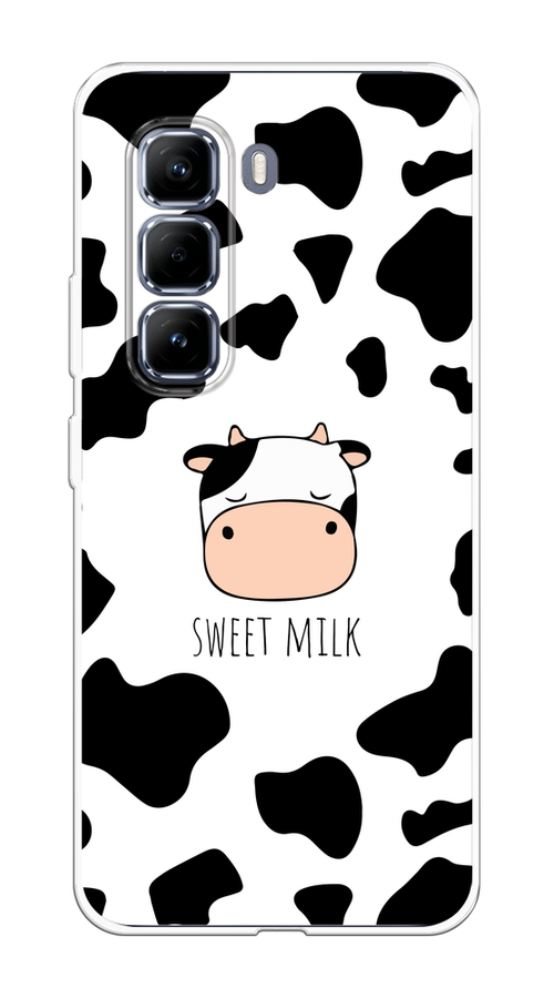 

Чехол на Infinix Hot 50 Pro Sweet milk, Розовый;белый;черный, 3106950-1