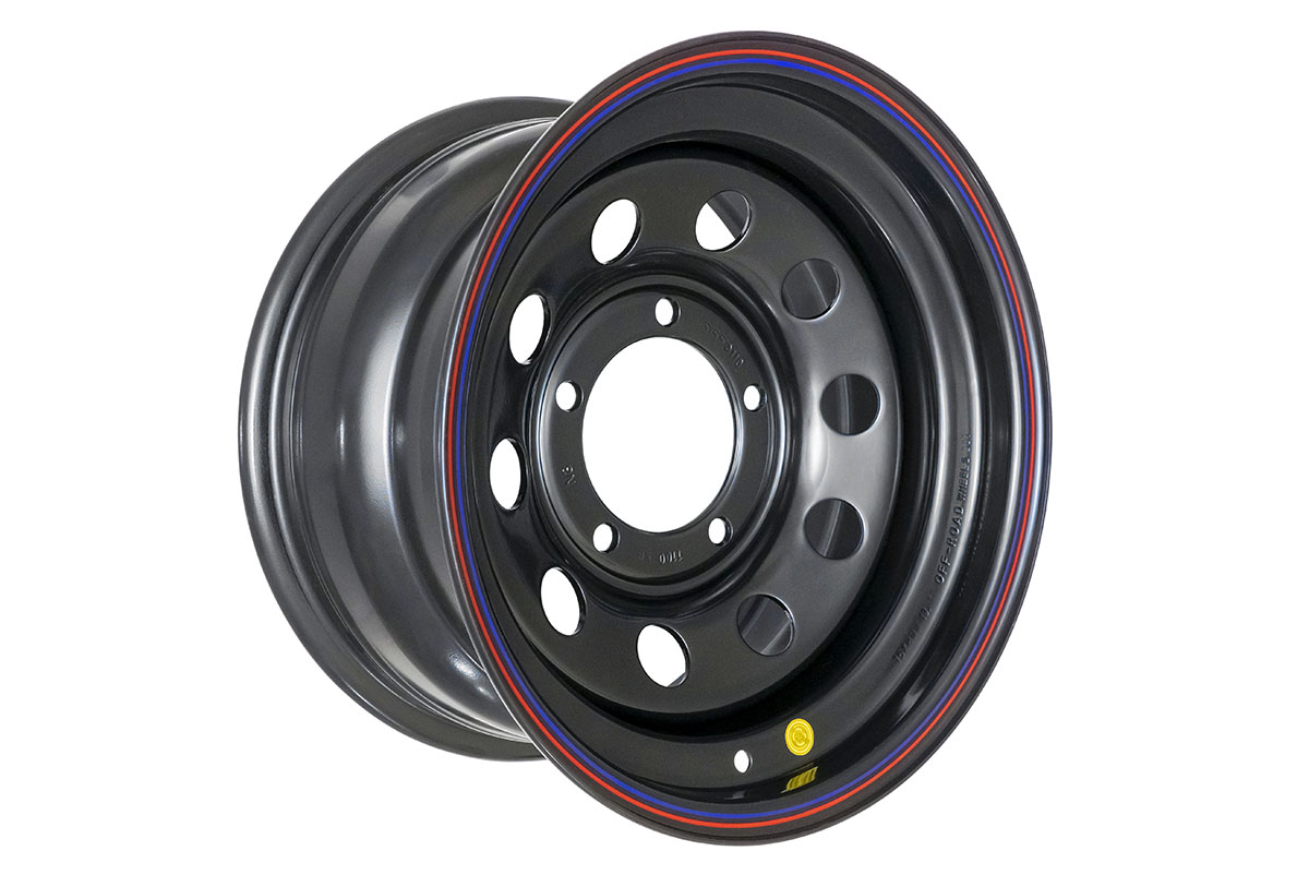 фото Колесный диск off-road wheels r15 8j pcd5x139.7 et-3 d110 (1580-53910bl-3)