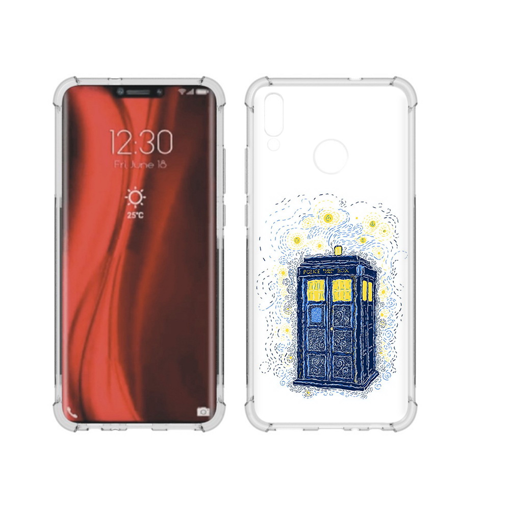 

Чехол MyPads Tocco для Honor 8X будка рисунок (PT118984.69.249), Tocco