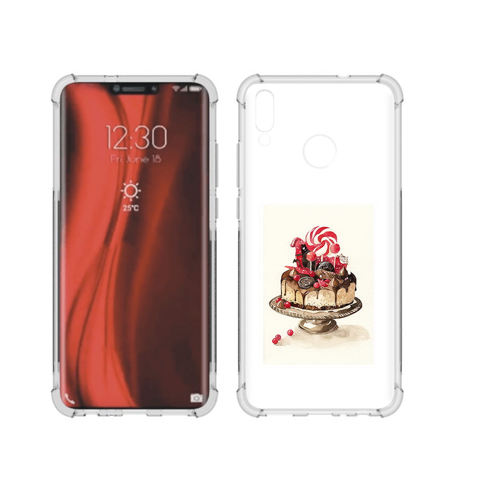 

Чехол MyPads Tocco для Honor 8X вкусный торт (PT118984.69.262), Tocco
