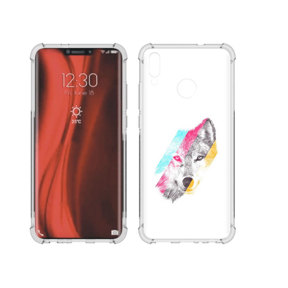 

Чехол MyPads Tocco для Honor 8X волк градиент (PT118984.69.268), Tocco