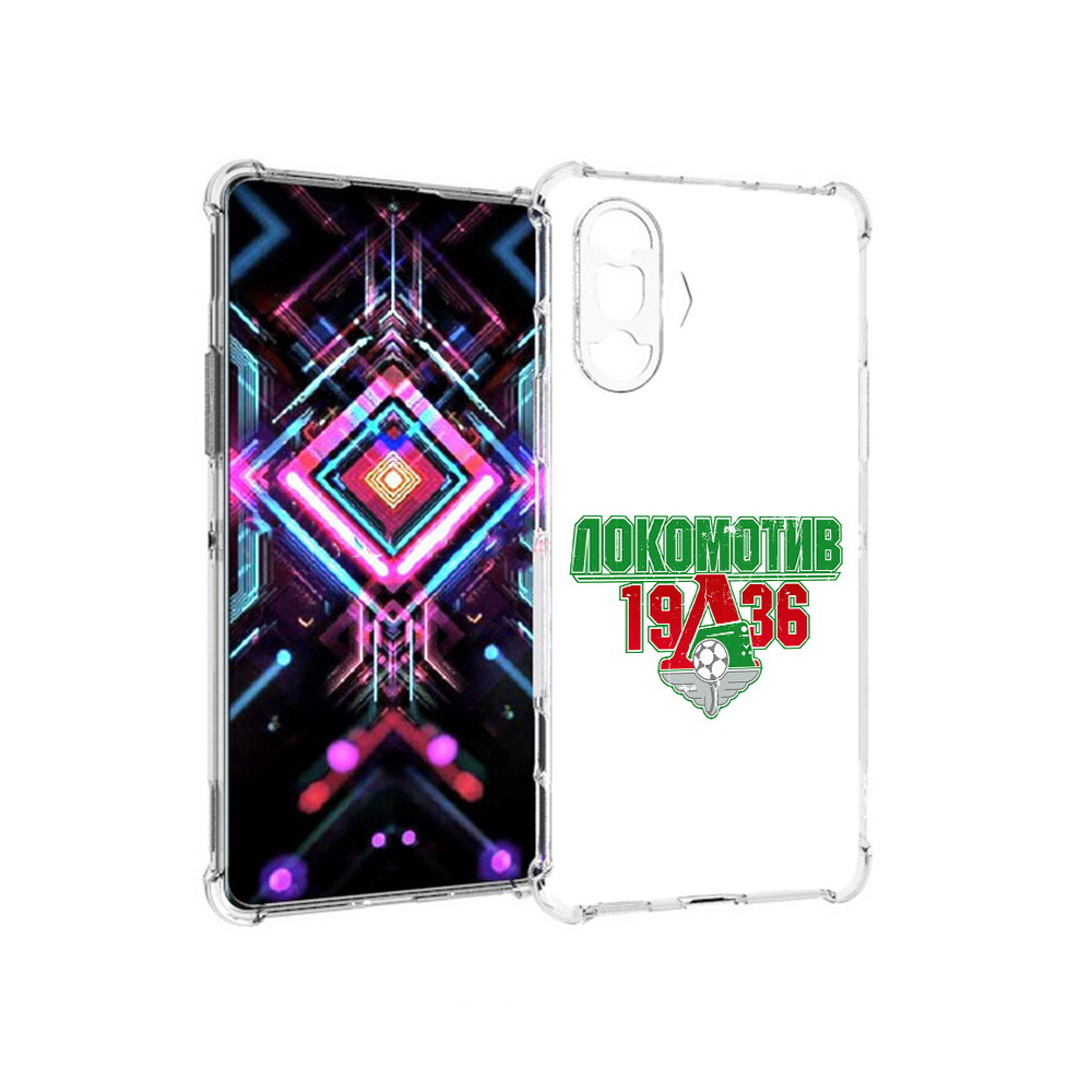 

Чехол MyPads Tocco для Xiaomi Poco F3 GT ФК локомотив 1936 (PT172450.277.182), Прозрачный, Tocco