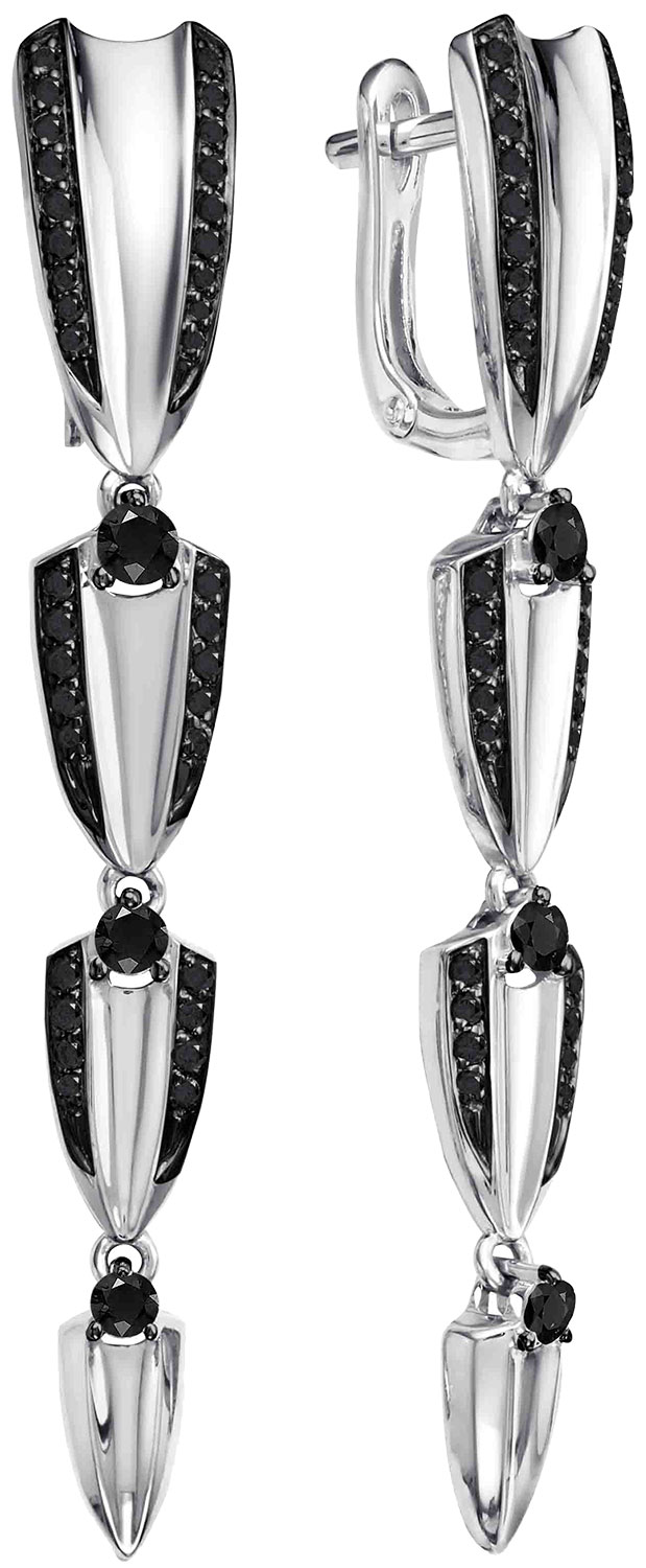 

Серьги из белого золота с бриллиантом Vesna jewelry 2810-256-02-02, 2810-256-02-02