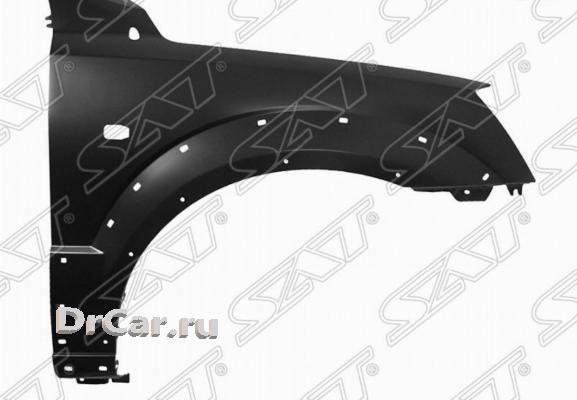 

Sat Крыло Kia Sorento 02-09 Rh С Отверстием Под Антену