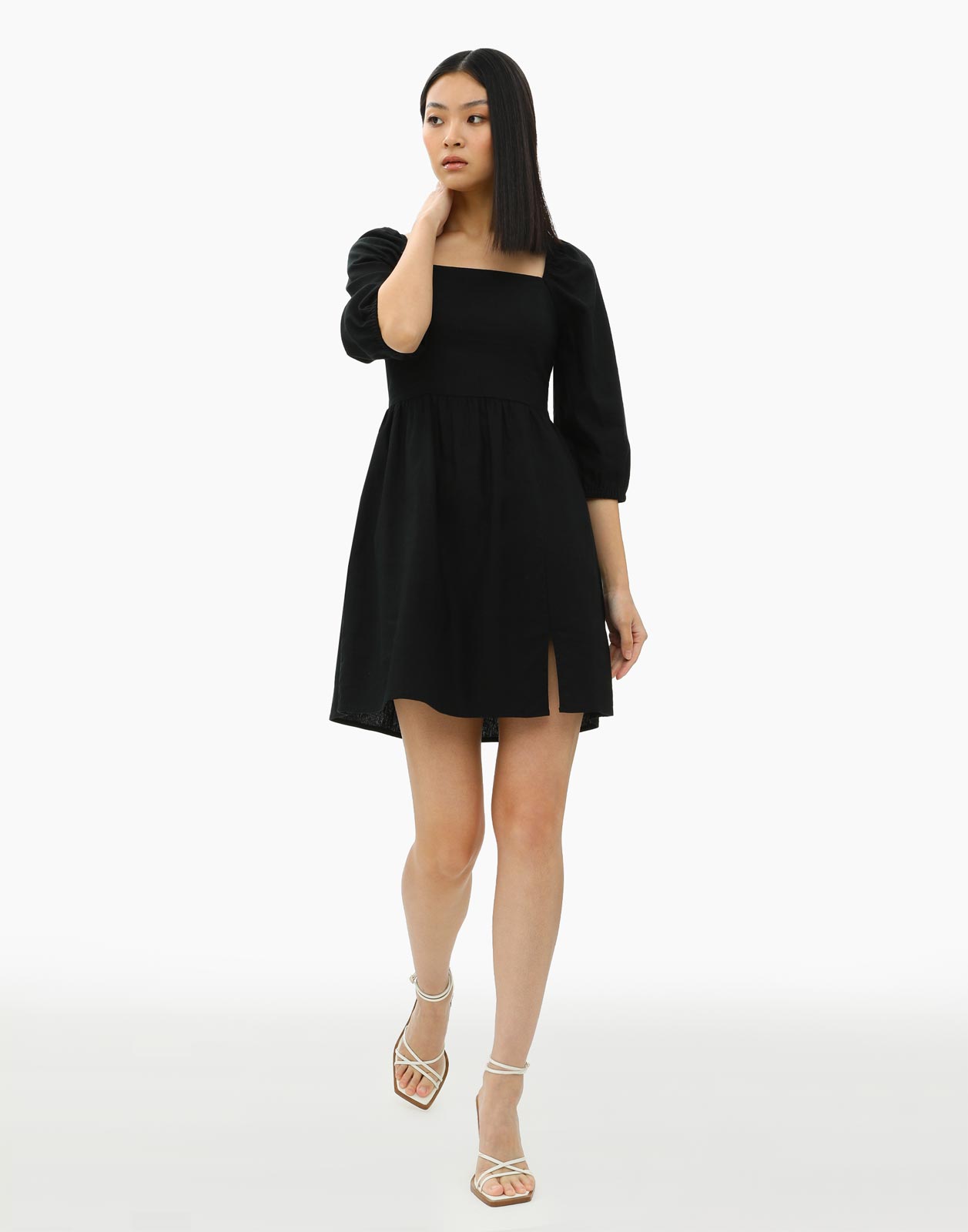 

Платье женское Gloria Jeans GDR025993 черное S, Черный, GDR025993
