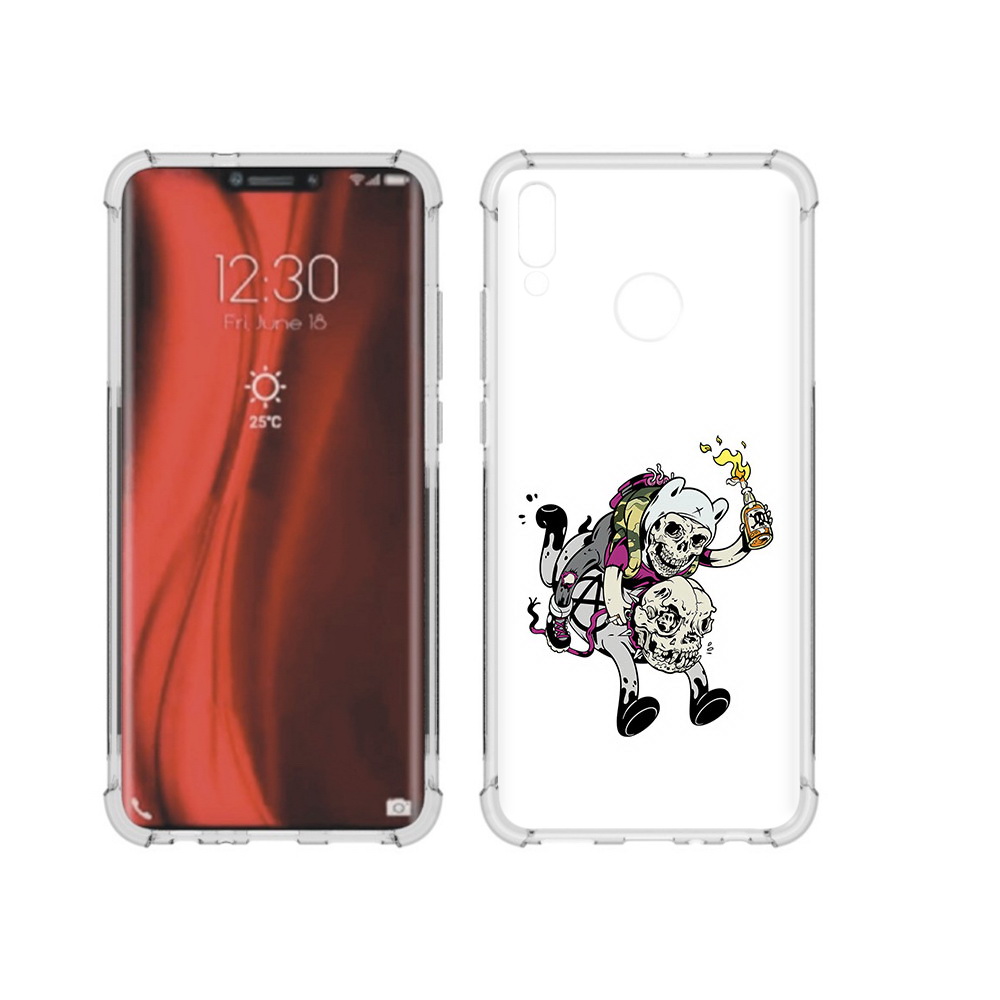 

Чехол MyPads Tocco для Honor 8X время приключений скелеты (PT118984.69.277), Tocco