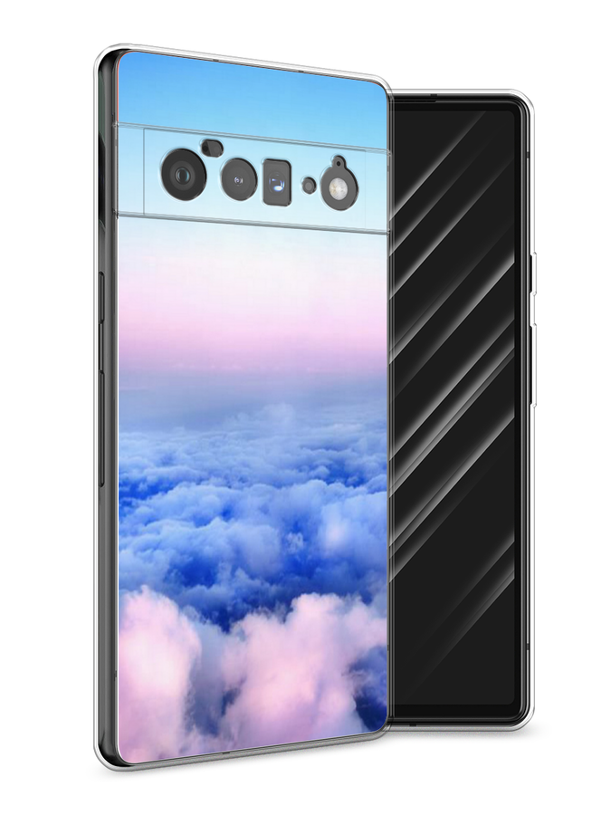 

Чехол Awog на Google Pixel 6 Pro "Облака", Разноцветный, 270950-4