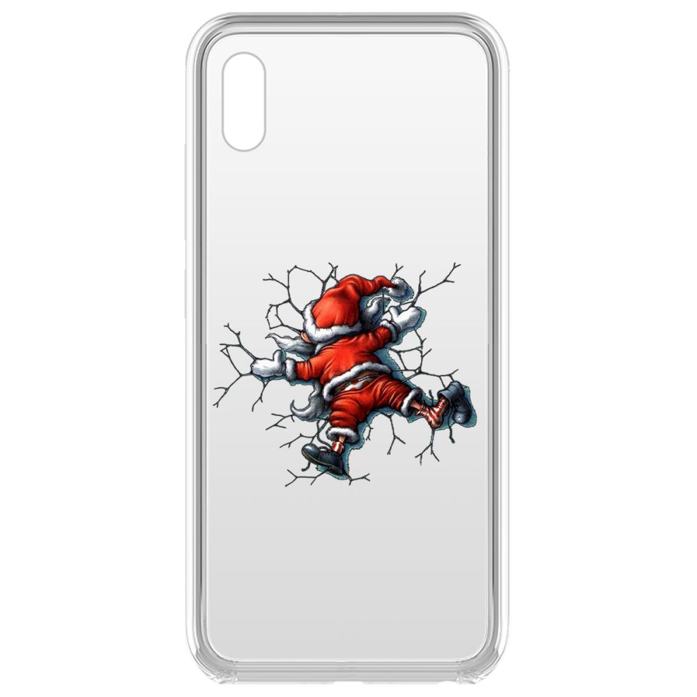 фото Чехол-накладка krutoff clear case после праздника для vivo y1s