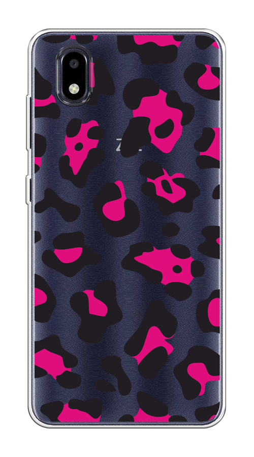 

Чехол на ZTE Blade A3 (2020) "Pink cow spots", Черный;розовый, 133650-1