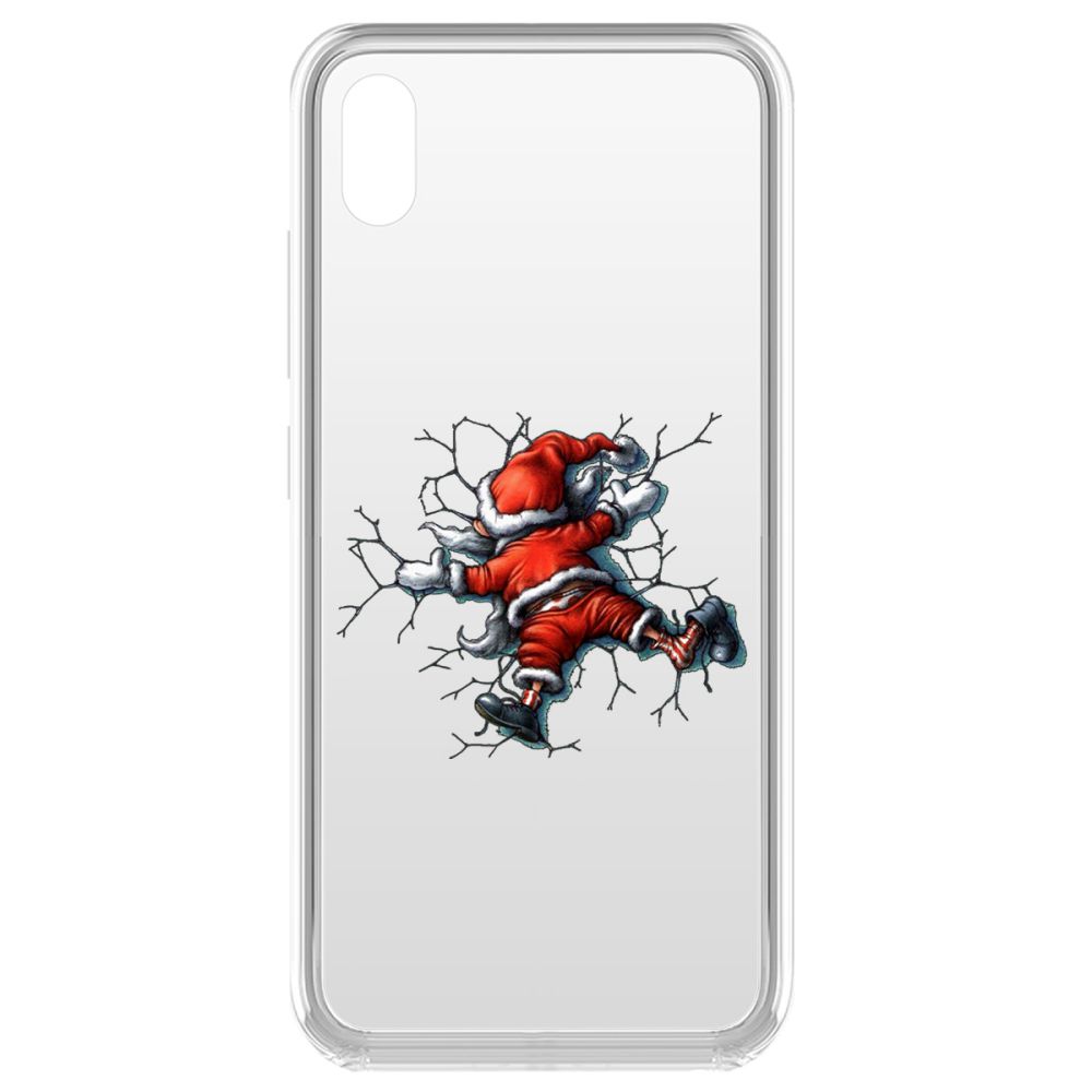 фото Чехол-накладка krutoff clear case после праздника для vivo y91c