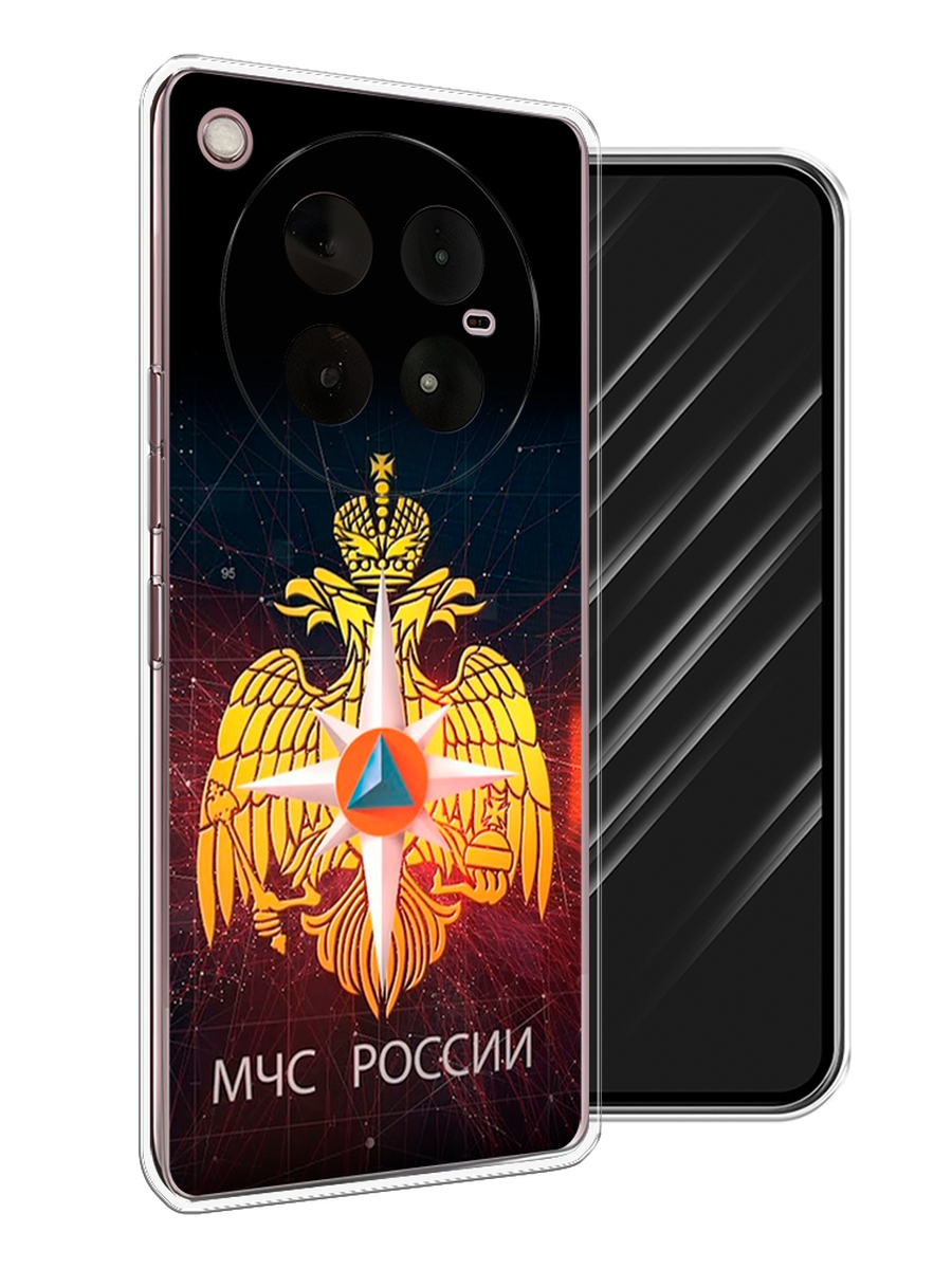 

Чехол Awog на Infinix Zero 40 4G "МЧС России", Черный;желтый;красный, 3106350-1